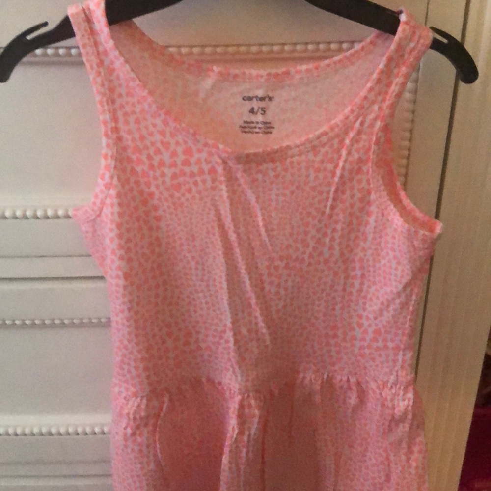 Little girls tank dress
